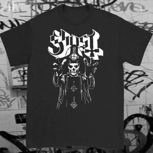 Ghost Metal Band Black T-shirt